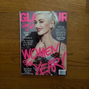 Glamour Magazine with Gwen Stefani